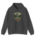 Cryptid National Park patch Hoodie, Mountain Sasquatch vintage badge